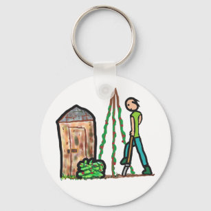 Allotment keyring on sale