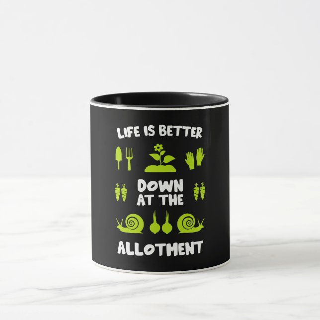 Allotment Gardening Mug (Center)