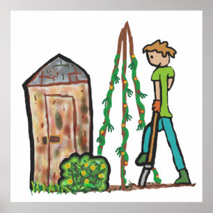 Allotment Gardening Poster