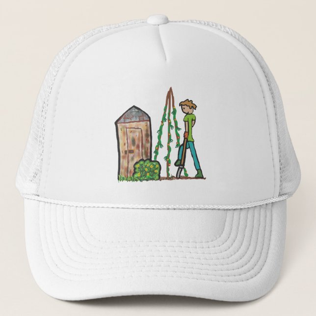 Allotment Gardening Trucker Hat (Front)