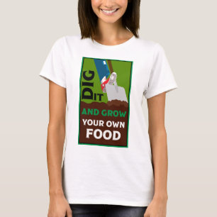 Allotment Vegetable Gardening T-Shirt