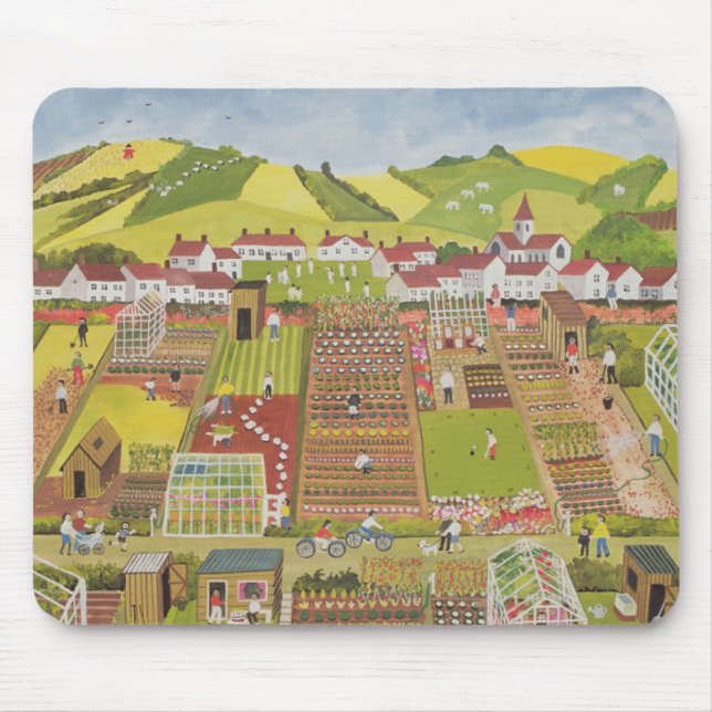 Allotments 2 mouse mat (Front)