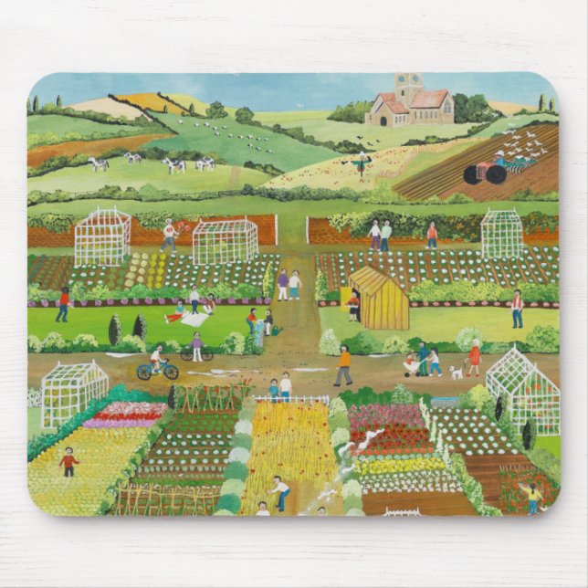 Allotments Mouse Mat (Front)