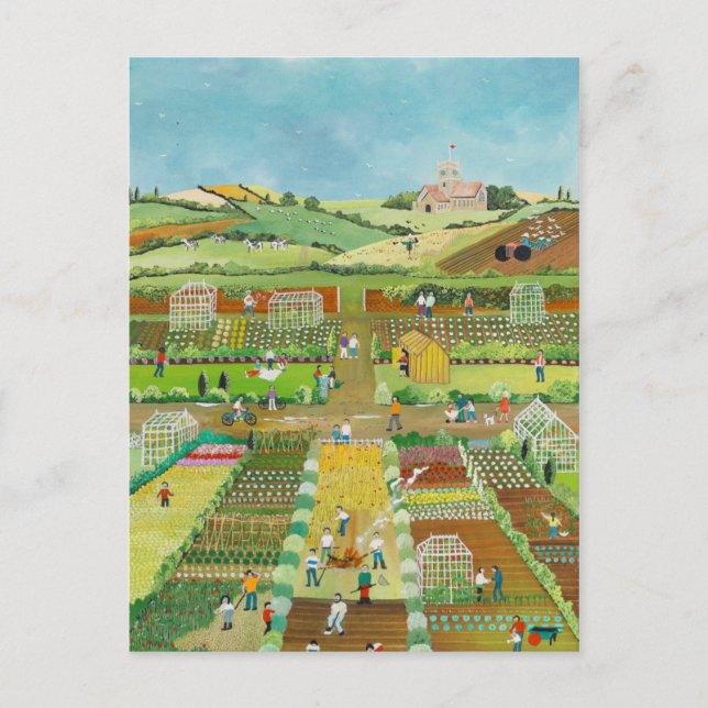 Allotments Postcard (Front)