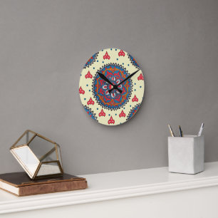 allover design round clock