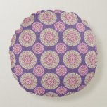 allover design round cushion<br><div class="desc">Allover design made with circle.</div>