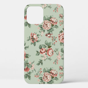 Allover multi motif flowers ornament Seamless patt iPhone 12 Case