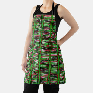 Allover Print Apron Stripes #1