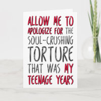 Allow Me To Apologise, Funny Mother's Day