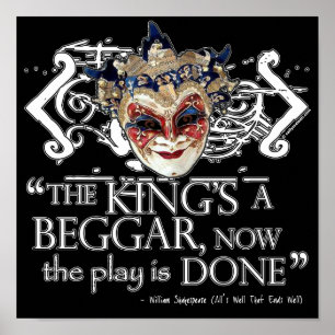 Alls Well That Ends Well Quote Poster