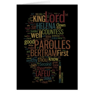 All's Well That Ends Well Word Mosaic