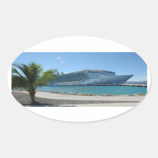 Allure of the Seas Oval Sticker