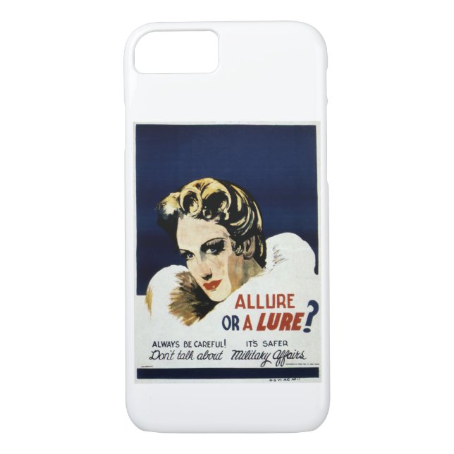 Allure or a Lure? Case-Mate iPhone Case (Back)