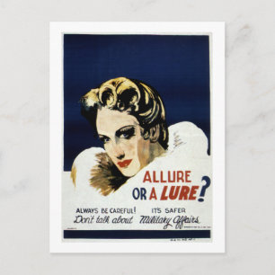 Allure or a Lure? Postcard