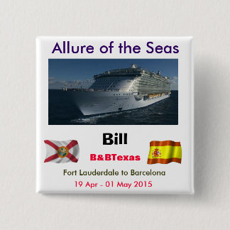 Allure TA 15 Cm Square Badge