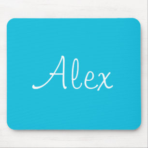 Alluring Aqua Mouse Mat
