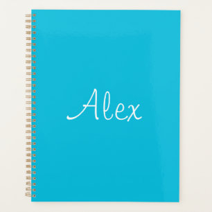 Alluring Aqua Planner