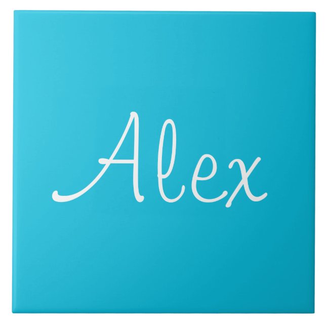 Alluring Aqua Tile (Front)