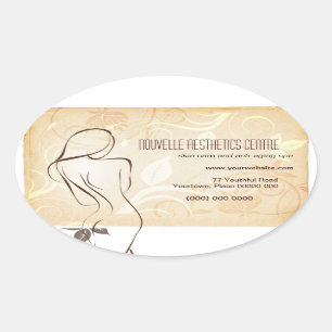 Alluring Curves Spa Promotional Sticker