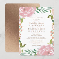 Alluring Rose Vintage Dusty Pink Floral Wedding