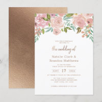 Alluring Rose Vintage Dusty Pink Floral Wedding