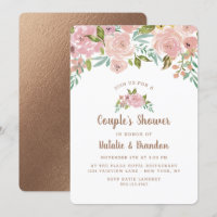 Alluring Rose Vintage Dusty Pink Wedding Shower