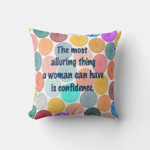 Alluring Woman Cushion