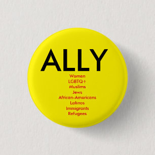 Ally 3 Cm Round Badge