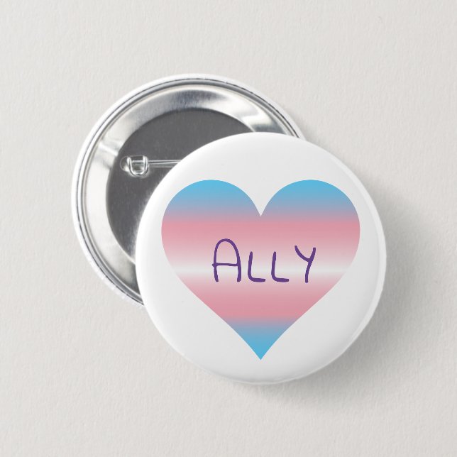 ALLY 6 CM ROUND BADGE (Front & Back)