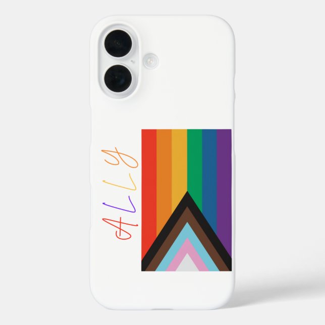 Ally and Rainbows Case-Mate iPhone Case (Back)