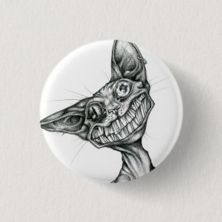 Ally CAt 3 Cm Round Badge
