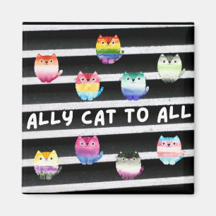 Ally Cat To All Magnet