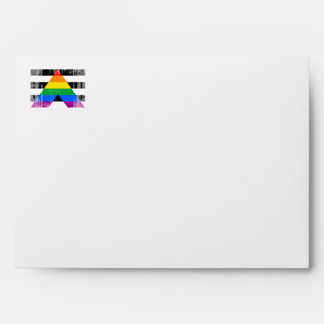 ALLY FLAG DISTRESSED -.png Envelope (Front)