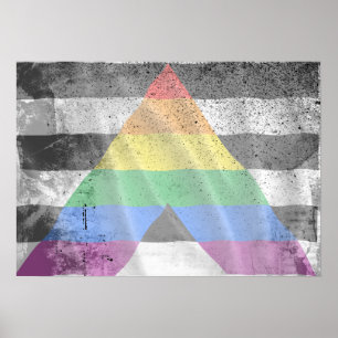 ALLY FLAG FLYING -.png Poster
