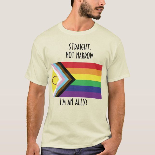 Ally for LGBTQ T-Shirt (Front)