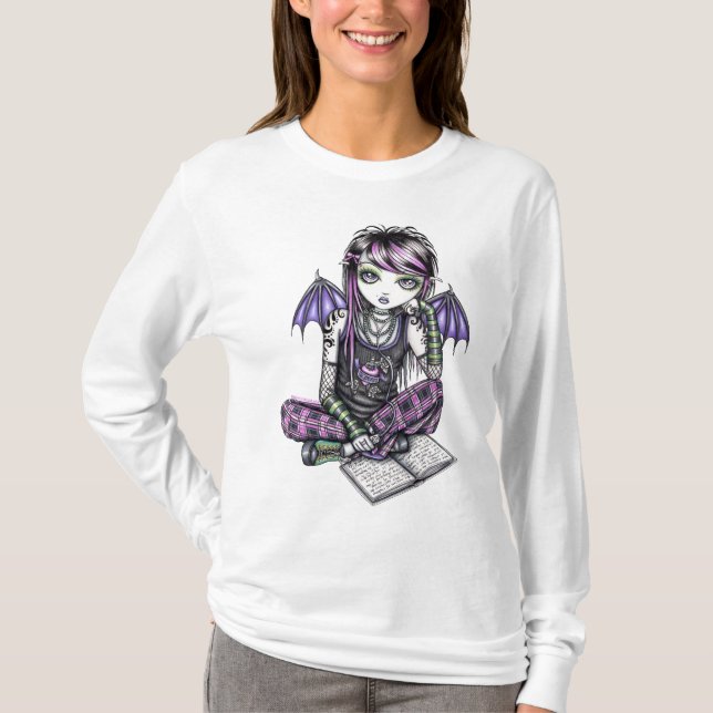 Ally Gothic Tattoo Emo Fairy Top (Front)