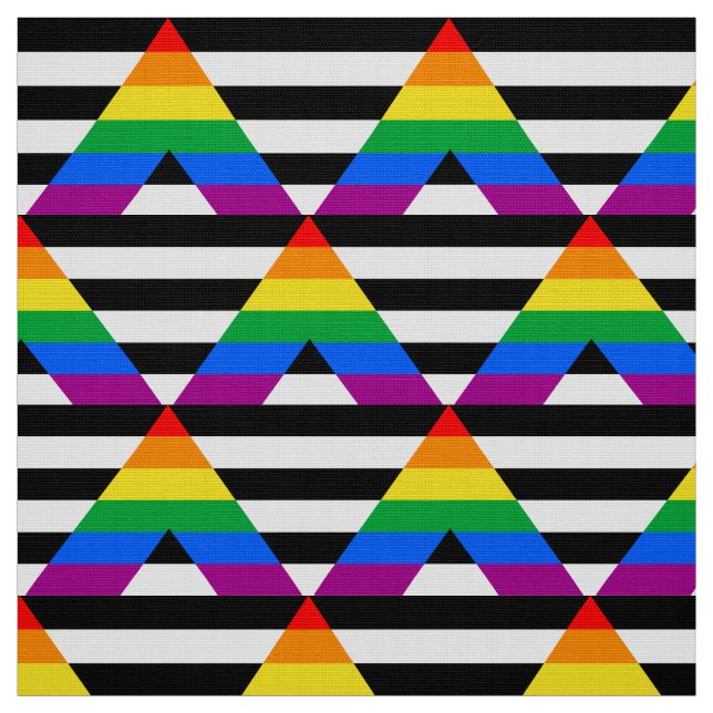 Ally Pride Flag Fabric (Swatch)