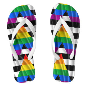 Ally Pride Flip Flops