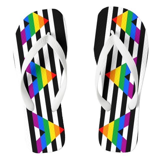 Ally Pride Flip Flops (Footbed)