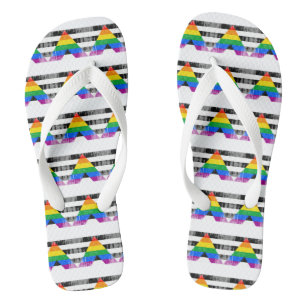 Ally Pride Flip Flops
