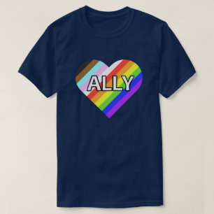 Ally Pride Heart T-Shirt
