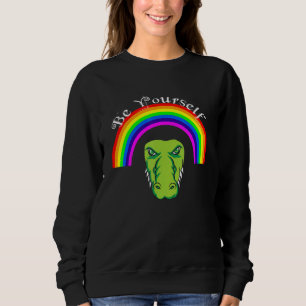 Ally Pride LGBTQ Equality Rainbow Lesbian Gay Tran Sweatshirt