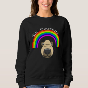 Ally Pride LGBTQ Equality Rainbow Lesbian Gay Tran Sweatshirt