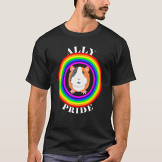 Ally Pride LGBTQ Equality Rainbow Lesbian Gay Tran T-Shirt