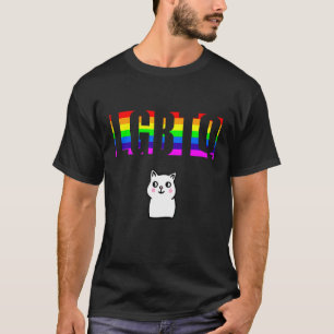 Ally Pride LGBTQ Equality Rainbow Lesbian Gay Tran T-Shirt