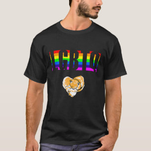 Ally Pride LGBTQ Equality Rainbow Lesbian Gay Tran T-Shirt