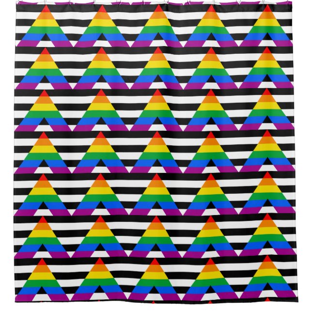 Ally Pride Shower Curtain (Front)
