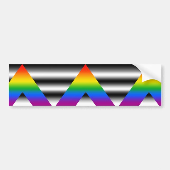 Ally Pride T-Shirt Bumper Sticker (Front)
