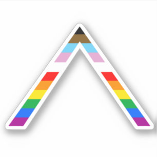 Ally Progress Pride Sticker