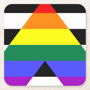 ally square paper coaster